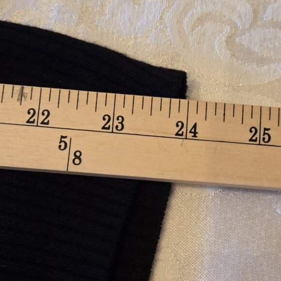 Philosophy Ribbed Black Sweater - Picture 11 of 11